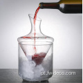 Decanter Glass Set com balde de gelo